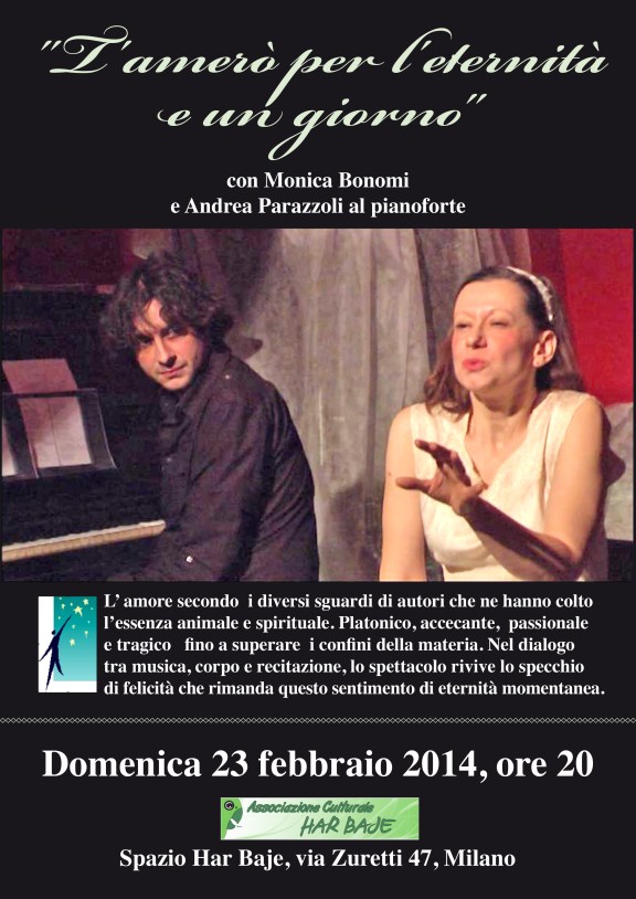 T'amero  per l'eternità e un giorno di Monica Bonomi